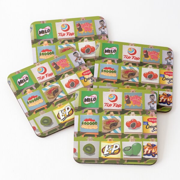 Item preview, Kiwiana Food and Drink icons designed and sold by Mandii Pope.