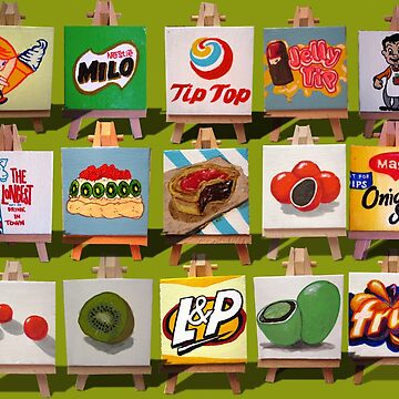 Artwork thumbnail, Kiwiana Food and Drink icons by Mandii Pope