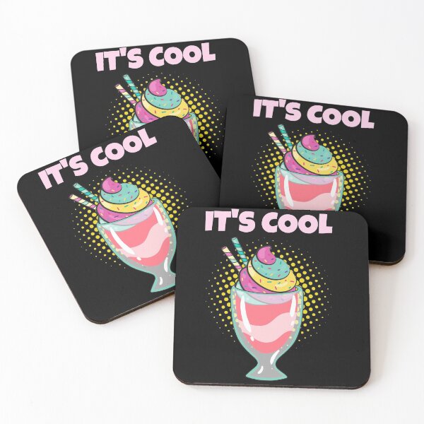 Item preview, It's Cool Ice Cream Design designed and sold by Paula Helit.