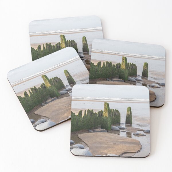 Item preview, Weathered beach groynes at Westward Ho designed and sold by twymanphoto.