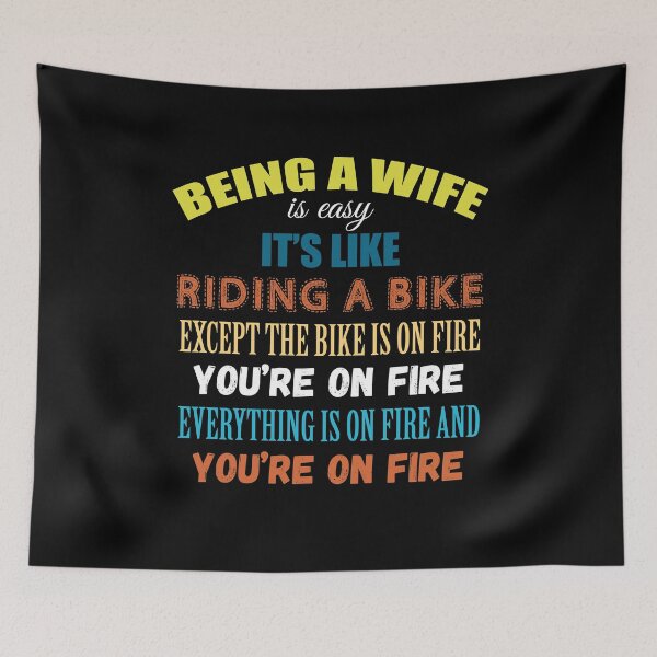Item preview, Being a Wife is easy designed and sold by AmberSiraj.