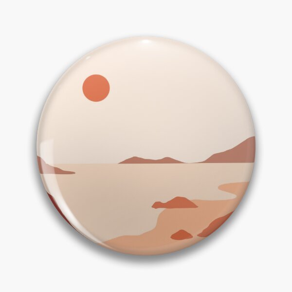 Item preview, Minimalist Landscape Beach Mountains designed and sold by trajeado14.