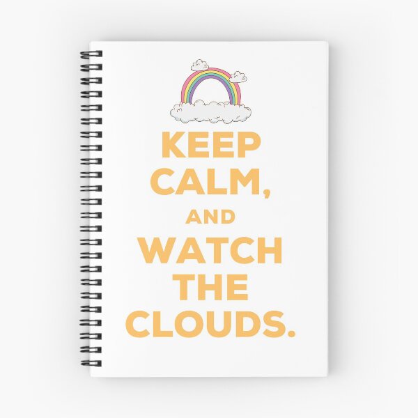 Item preview, Keep Calm And Watch The Clouds designed and sold by MihaiER.