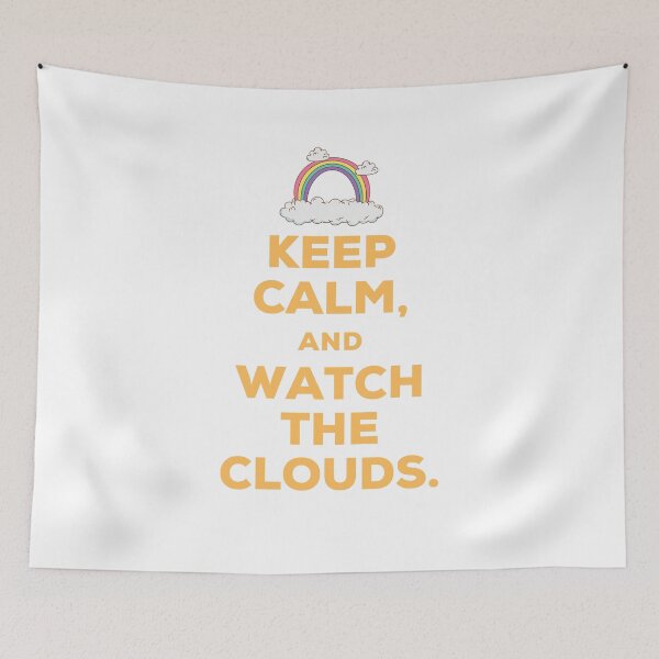 Item preview, Keep Calm And Watch The Clouds designed and sold by MihaiER.