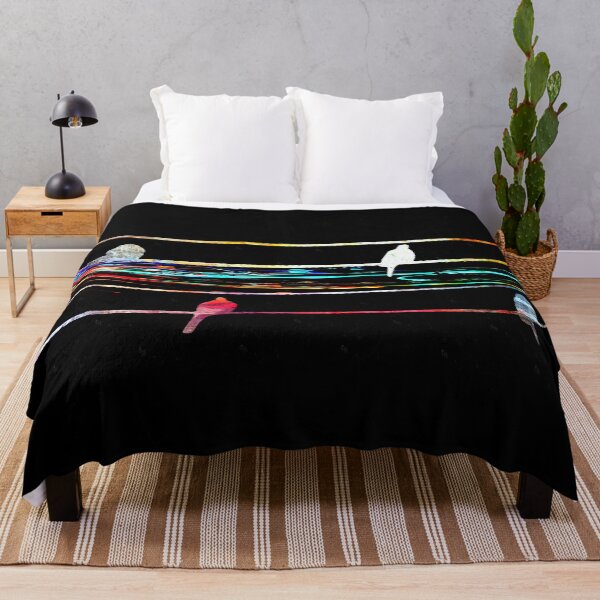 Item preview, Birds on a Wire Black designed and sold by Daniel Janda.