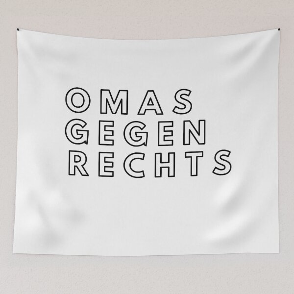 Item preview, Omas gegen rechts #3 designed and sold by OddPapayaStudio.
