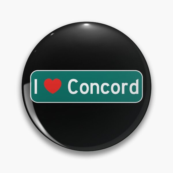 Item preview, I Love Concord! designed and sold by DoodleDashCollective.