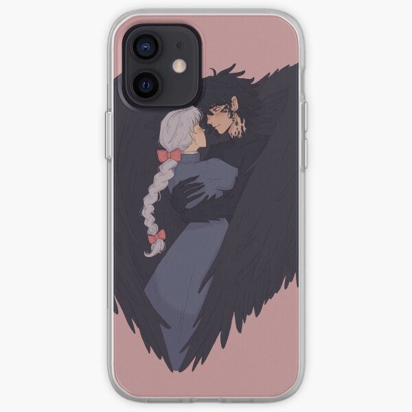 Howl y Sophie enamorados Funda blanda para iPhone