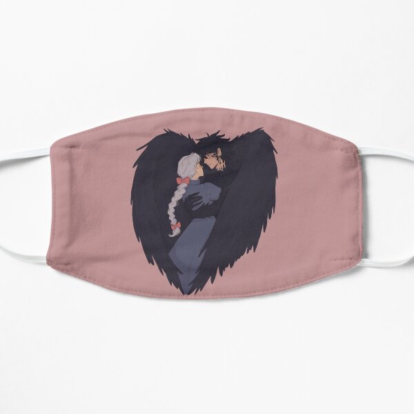 Howl and Sophie in Love Flat Mask