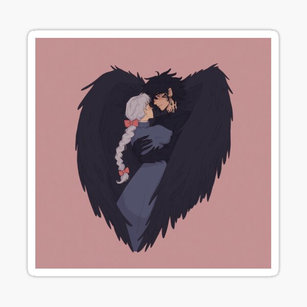 Howl and Sophie in Love Sticker