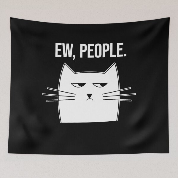 Item preview, Ew People Cat designed and sold by lemontee.
