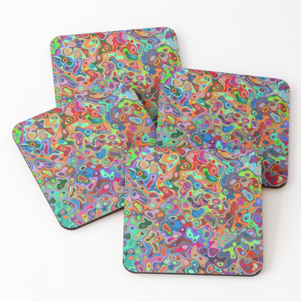 Item preview, Abstract Liquid Paint Rainbow Colors  designed and sold by Tema EL.