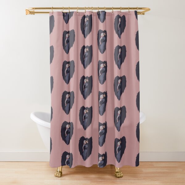 Howl and Sophie in Love Shower Curtain