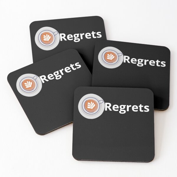 Item preview, Zero Coffee Regrets  designed and sold by Sonatablue.