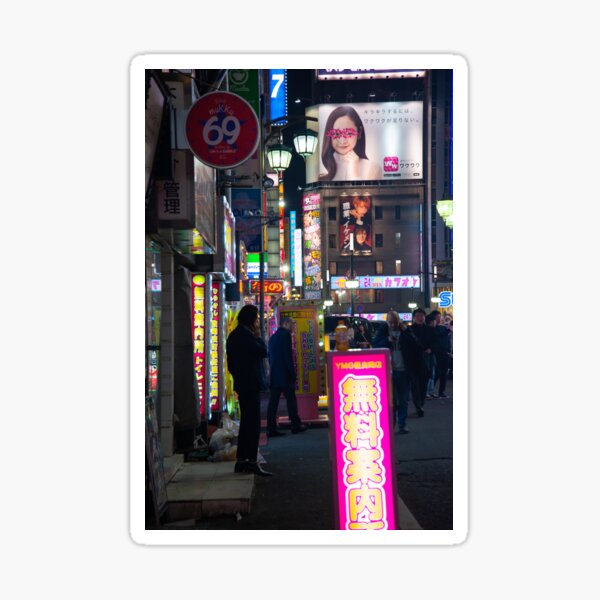 Kabukicho, Important Night Sticker