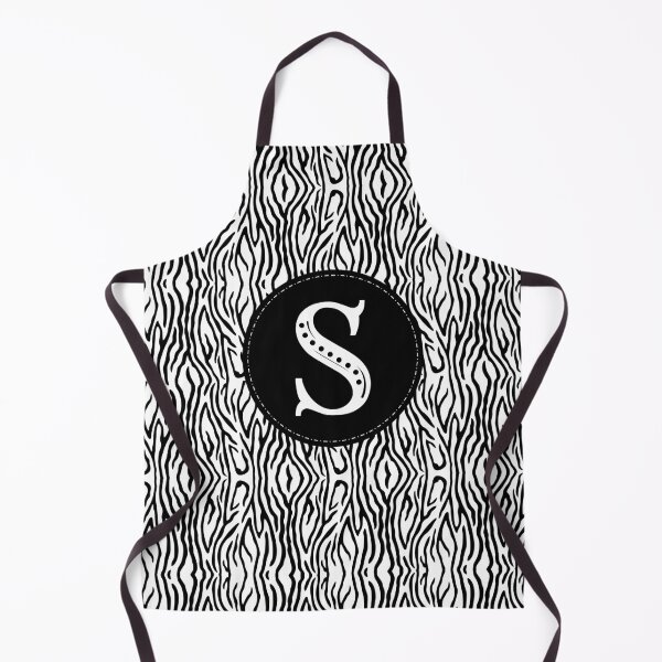 Item preview, Zebra Monogram Letter S designed and sold by MarkTees.