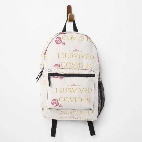 Item preview, Elegant i survived covid-19 with roses designed and sold by thetholab.