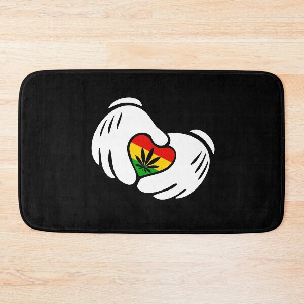 Item preview, Rasta bong heart designed and sold by SolitaryDaze.