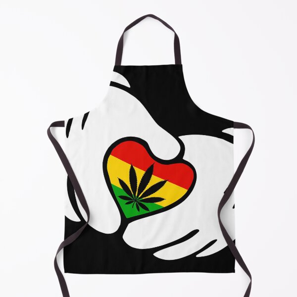 Item preview, Rasta bong heart designed and sold by SolitaryDaze.