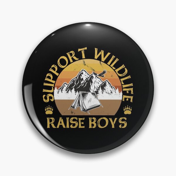 Item preview, support wildlife raise boys, support wildlife raise boys 2020, camping gift, climbing gift, adventure gift, outdoor gift designed and sold by T-DESIGNEDZ.