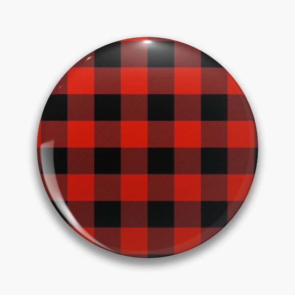 Item preview, Buffalo Plaid Classic Black & Red designed and sold by Gabriela Simon.