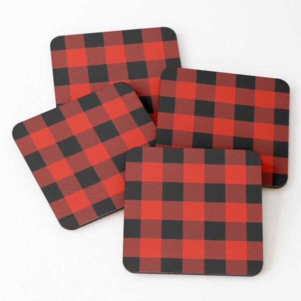 Item preview, Buffalo Plaid Classic Black & Red designed and sold by Gabriela Simon.