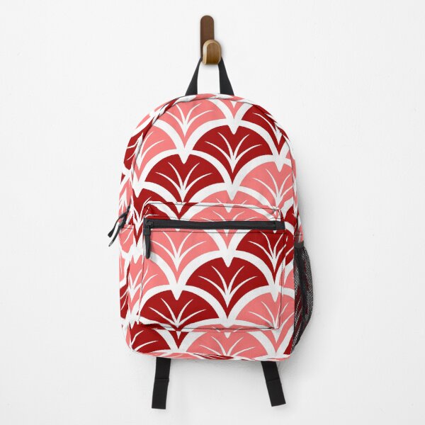 Item preview, Pink Art Deco Ginkgo Leaves Pattern 30s 20s Flapper Inspired designed and sold by ImageNugget.