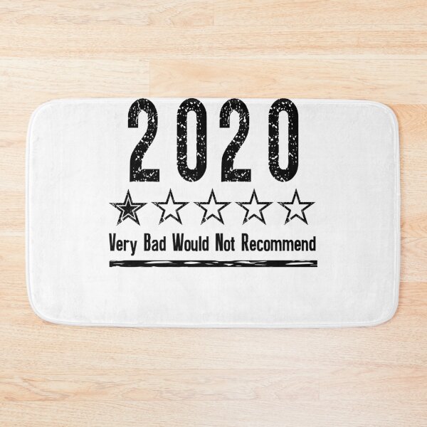 Item preview, 2020 Bad Year Very Bad Would Not Recommend Worst Year Ever Shirt | Rating Review designed and sold by Shopini.
