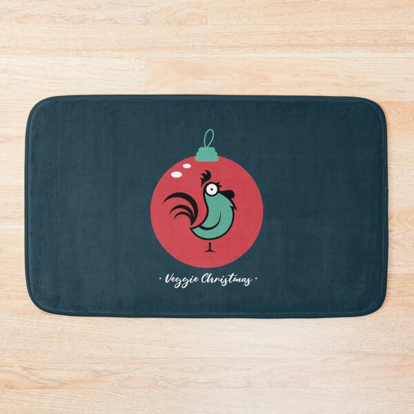 Item preview, Veggie Christmas - Merry Christmas Wishes for Vegans designed and sold by betterlifeisveg.