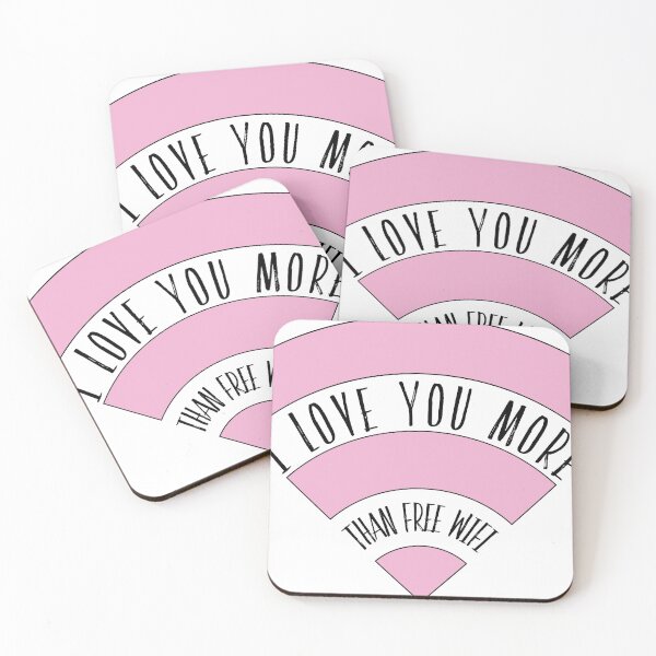 Item preview, I Love You More Than Free Wifi designed and sold by stmpdwrld.