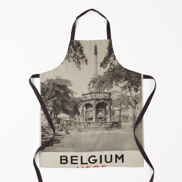 Item preview, retro classic Belgium Liege poster designed and sold by CorasPosters.