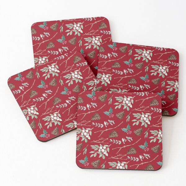 Item preview, Christmas print - Red designed and sold by Anis Illustration.