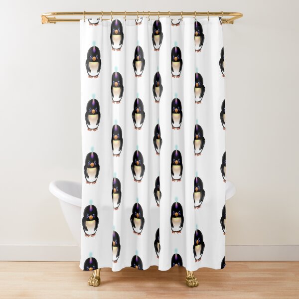 Unipenguin Shower Curtain