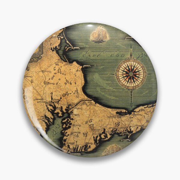 Item preview, Vintage map of Cape Cod 1931 designed and sold by PetsArt.