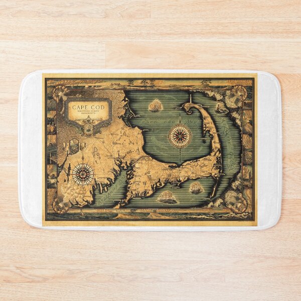 Item preview, Vintage map of Cape Cod 1931 designed and sold by PetsArt.