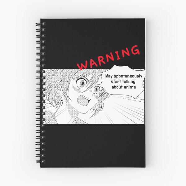 Item preview, Warning May Spontaneously Talk About Anime, manga designed and sold by ds-4.