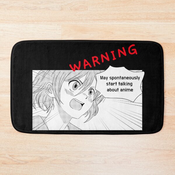 Item preview, Warning May Spontaneously Talk About Anime, manga designed and sold by ds-4.