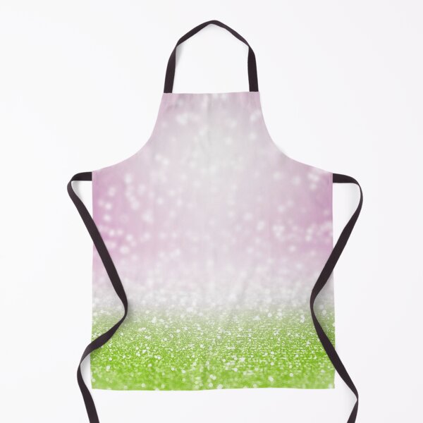 Item preview, Soft Pink And Lime Green Border Glitter Pattern designed and sold by Mary Riley.