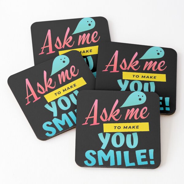 Item preview, Copy of Ask Me To Make You Smile! designed and sold by Damian Strzechowski.