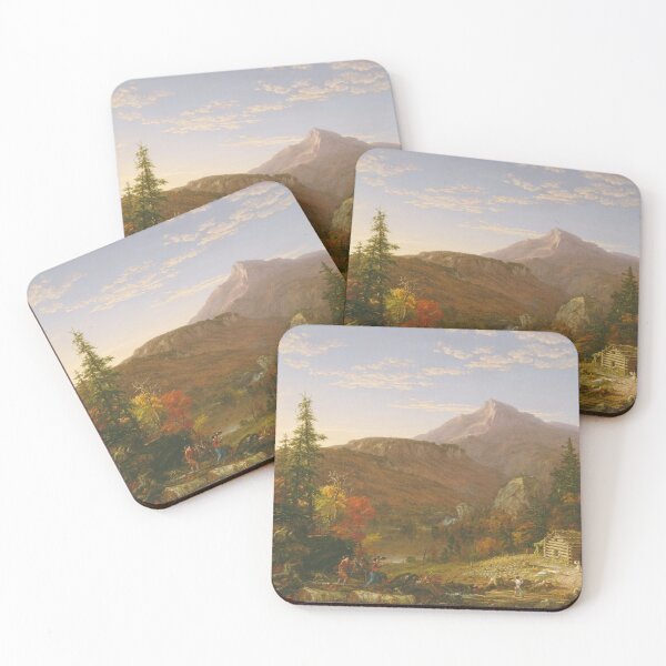 Item preview, The Hunter's Return (1845) - Thomas Cole designed and sold by SALON DES ARTS.