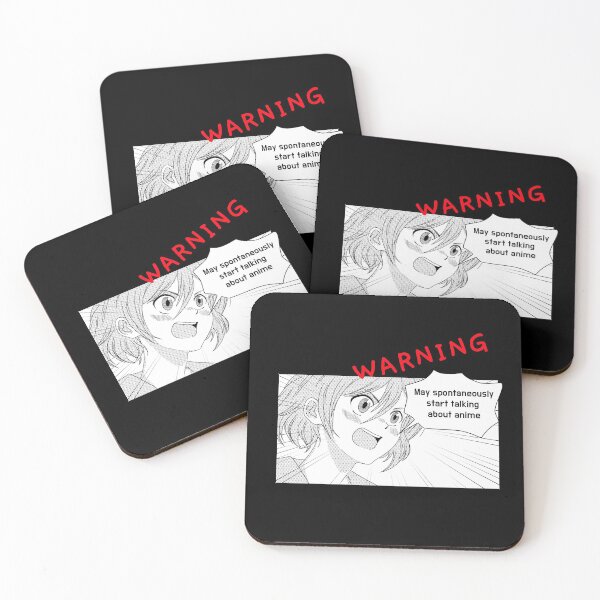 Item preview, Warning May Spontaneously Talk About Anime, manga designed and sold by ds-4.