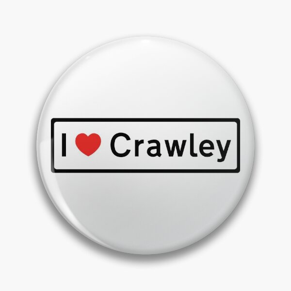 Item preview, I Love Crawley! designed and sold by DoodleDashCollective.