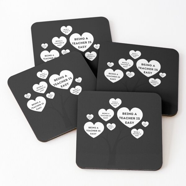 Item preview, BEING A TEACHER IS EASY designed and sold by chigara.