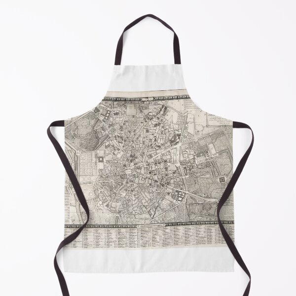 Item preview, Vintage map of Madrid 1785 designed and sold by PetsArt.