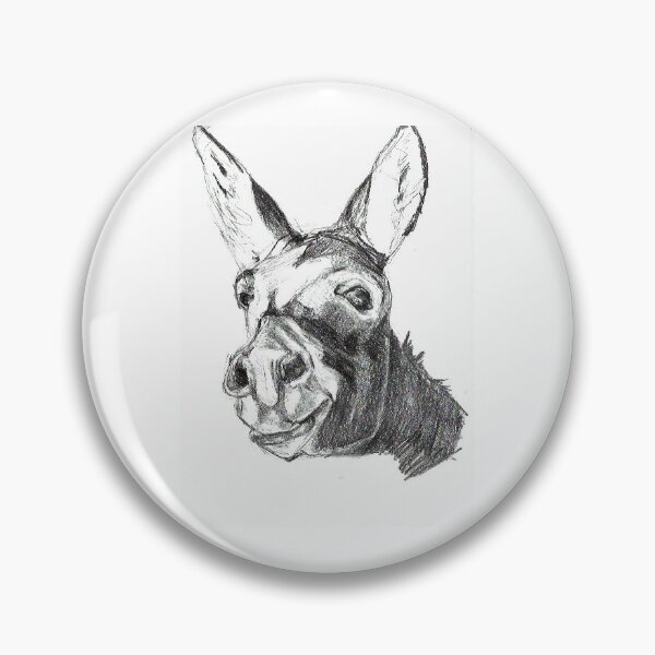 Item preview, Donkey Sketch designed and sold by ElishasArt.
