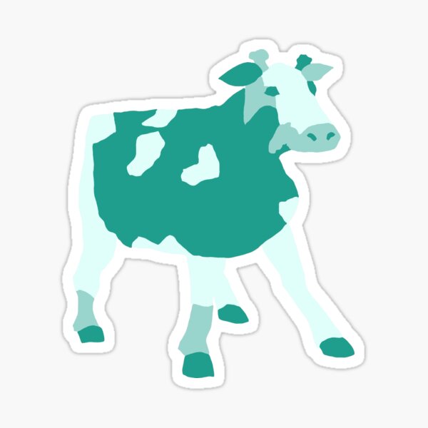 Polish Cow Stickers Redbubble - cow cow song roblox