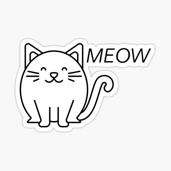 Item preview, Meow designed and sold by Abdelhakim-ben.
