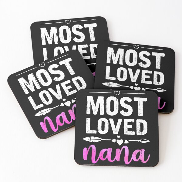 Item preview, Most Loved Nana Funny Grandma Birthday Gifts designed and sold by topdesignarts.