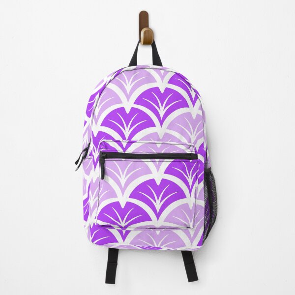 Item preview, Lilac Art Deco Ginkgo Leaves Pattern 30s 20s Flapper Inspired designed and sold by ImageNugget.