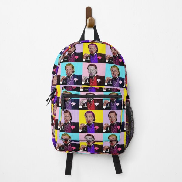 Item preview, Leonardo DiCaprio Laughing meme in Andy Warhol pop art style designed and sold by Mrserious0.